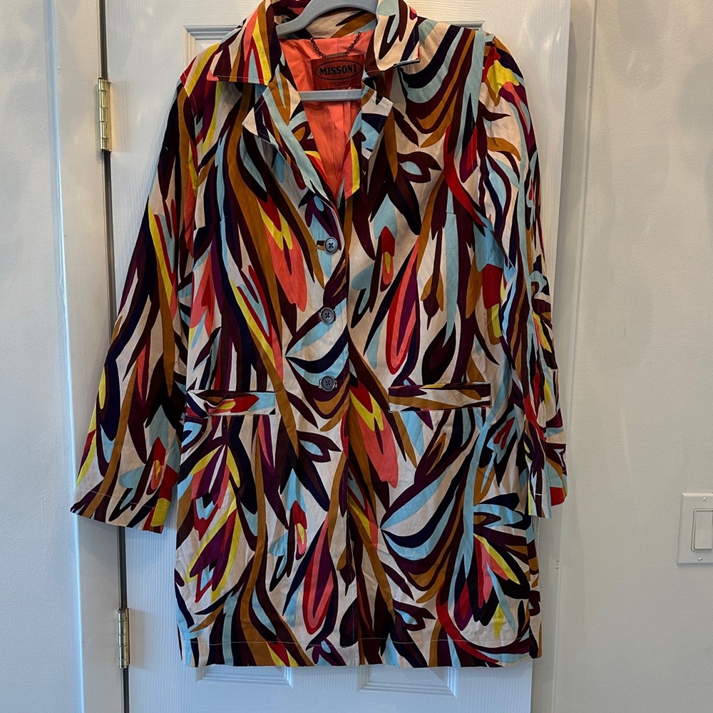 Missoni for Target Multicolor Abstract Jacket